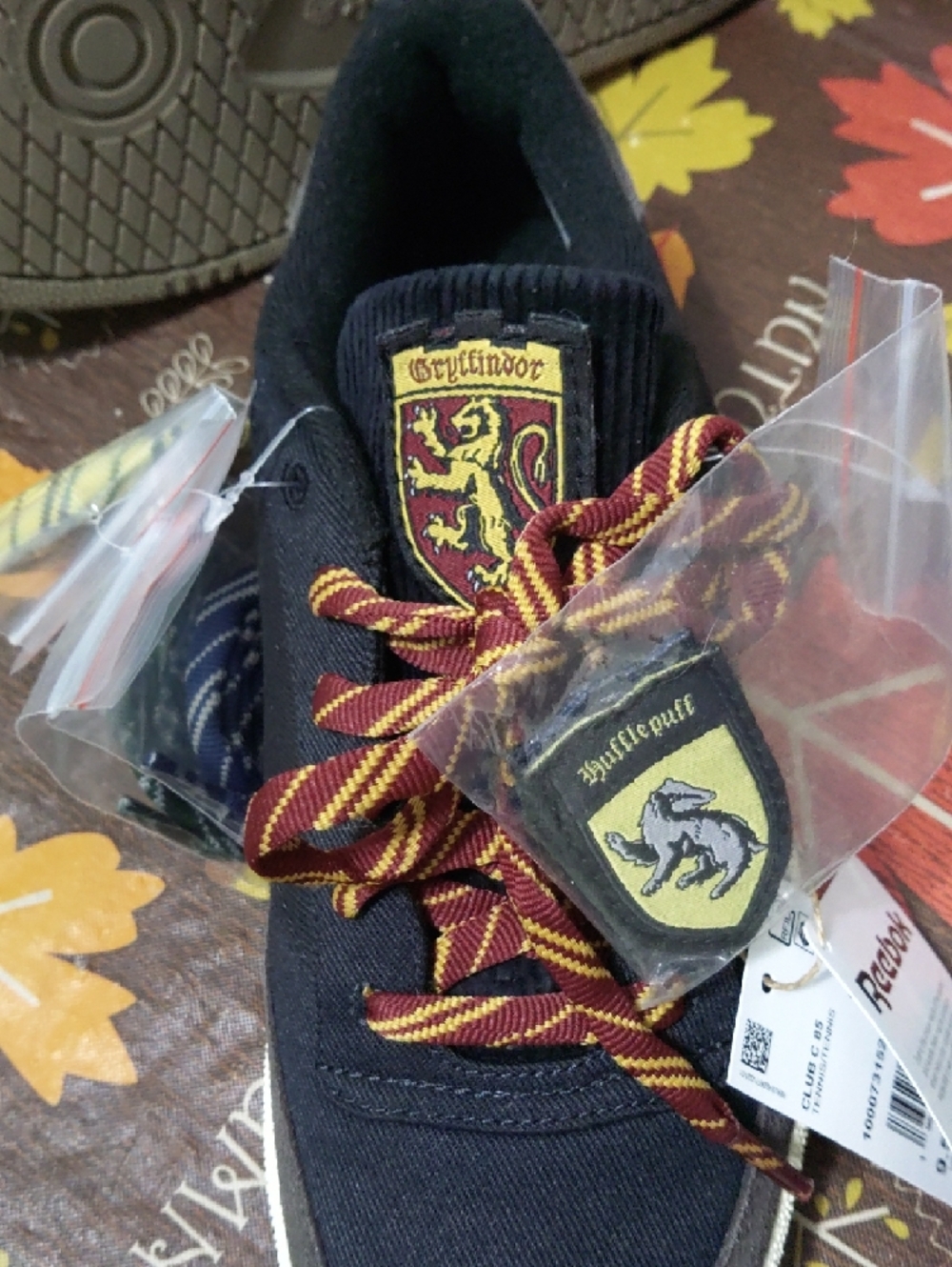 ReebokHarry Potter) Lim.Edition Men Sneakers.Extra Laces And Tongue Patches
